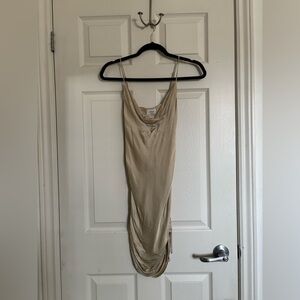 Aritzia Cream Mini Dress